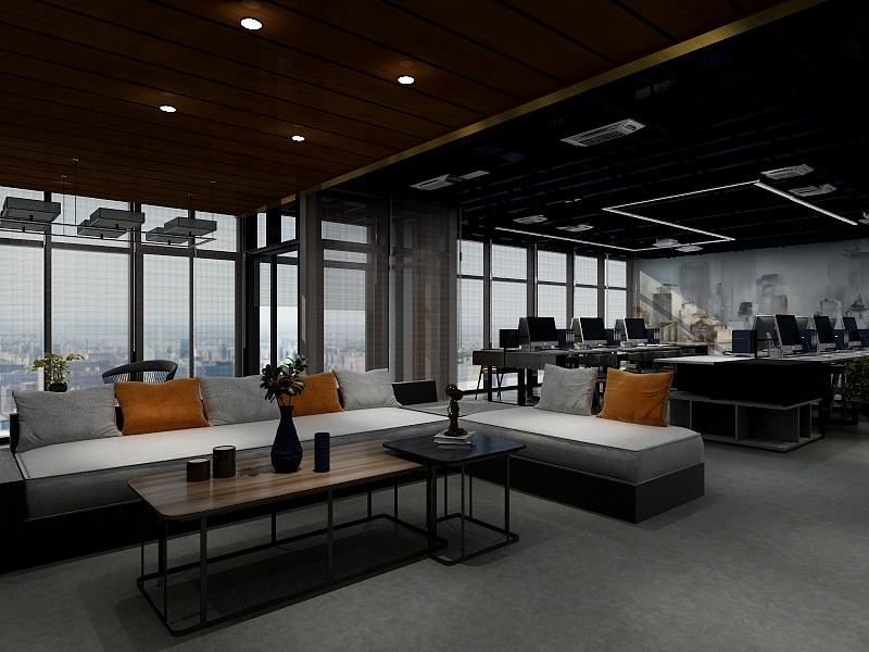 米修tfZKBY-工业风办公室-装修设计方案