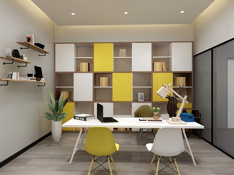 小丸子的设计-二层效果图-装修设计方案