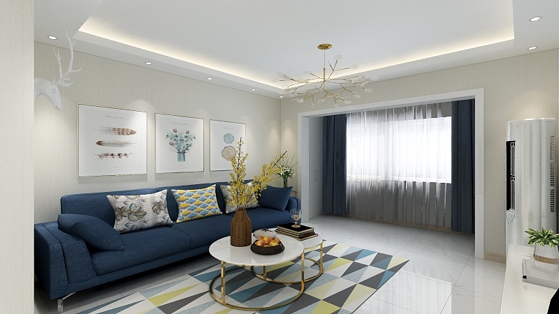 茶茶酥-金山馨苑北欧风格-装修设计方案