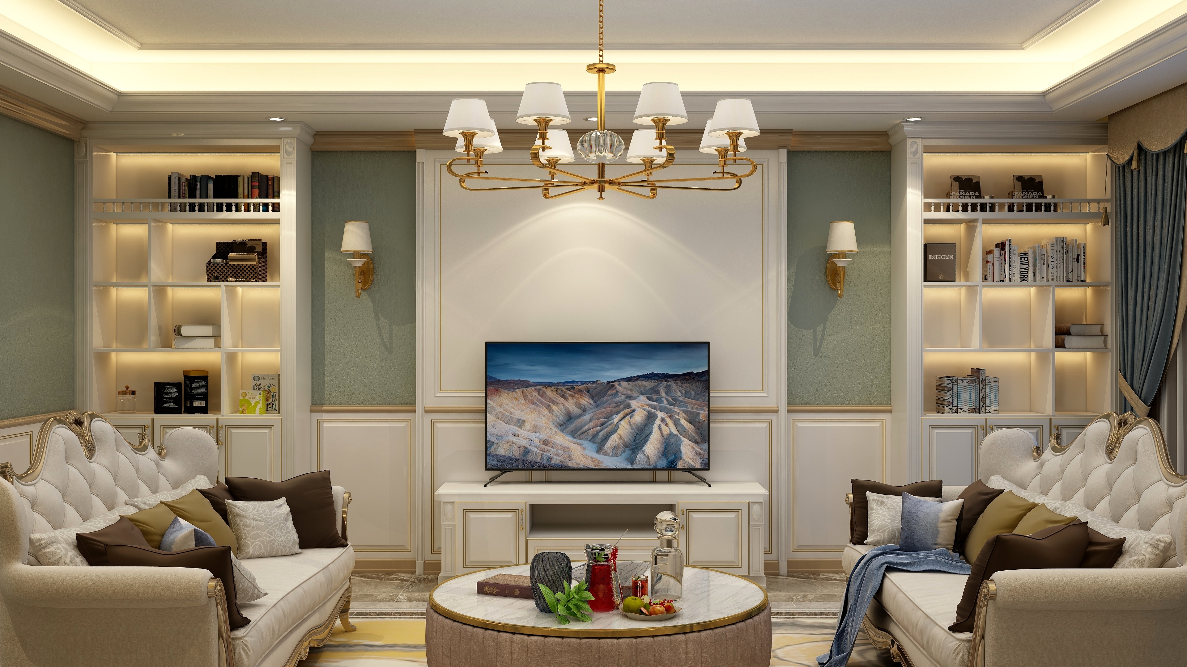 张温柔uyRm-简欧描金《凡尔赛宫》-副本-装修设计方案