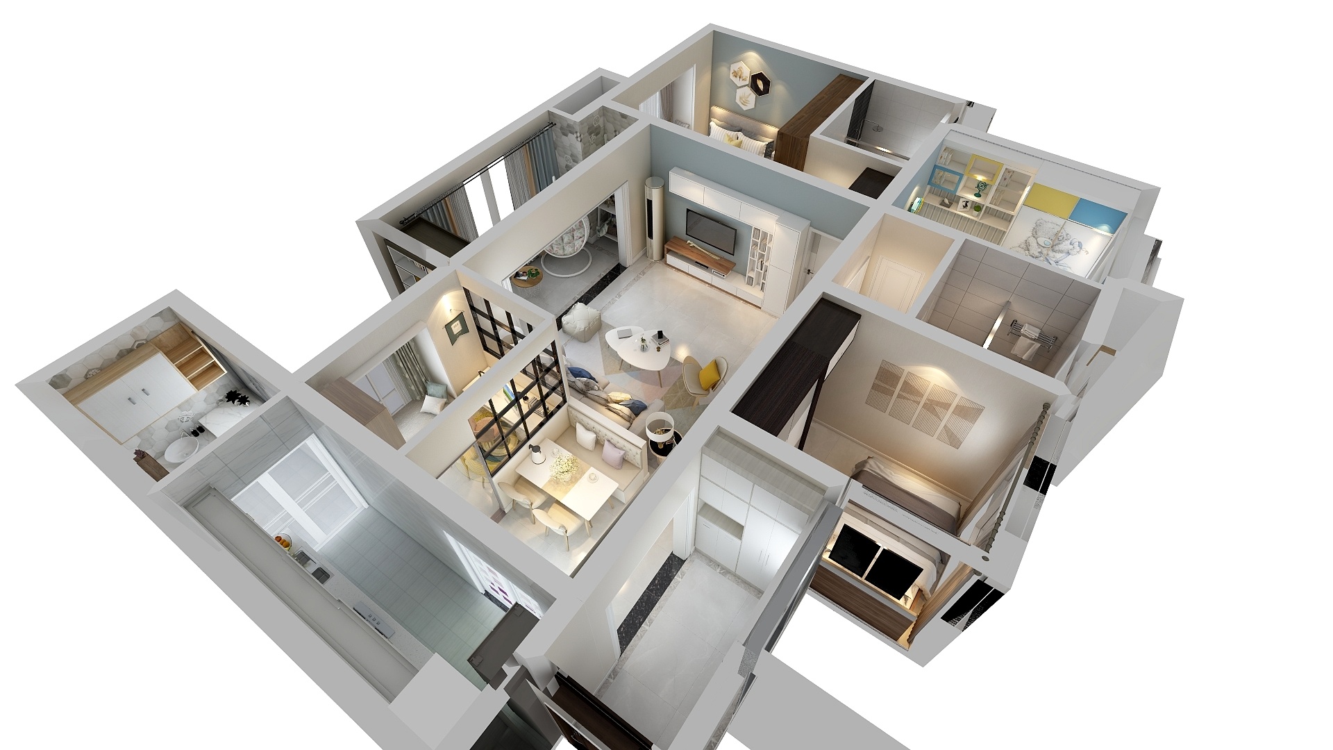 周文婕-郫县-西郡英华二期刘先生-副本-装修设计方案