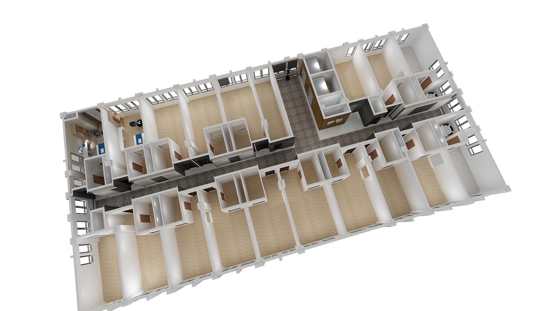 常青-颢郡酒店七楼客房-装修设计方案