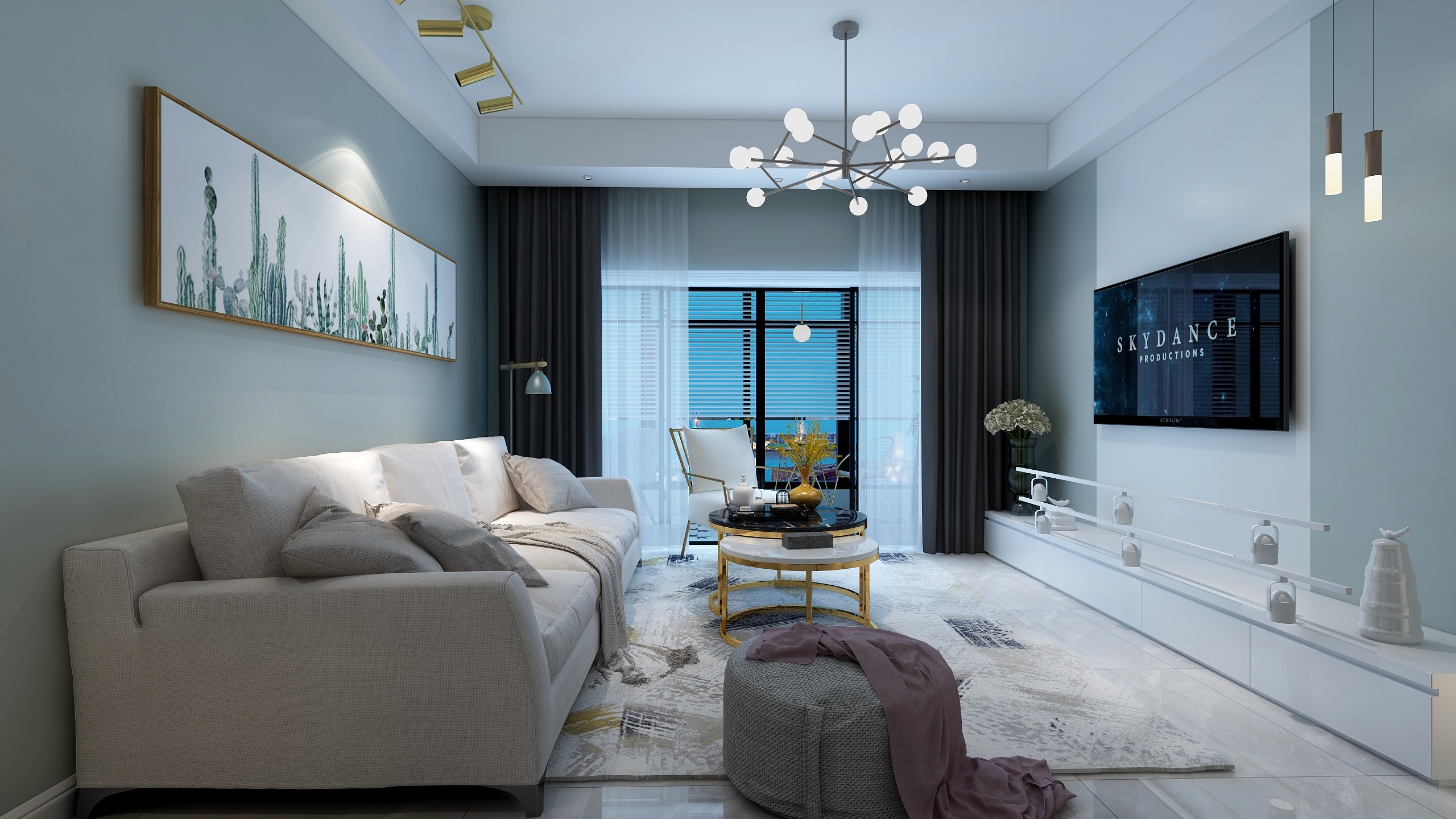 秦钰qinyu-金融城刘先生-装修设计方案