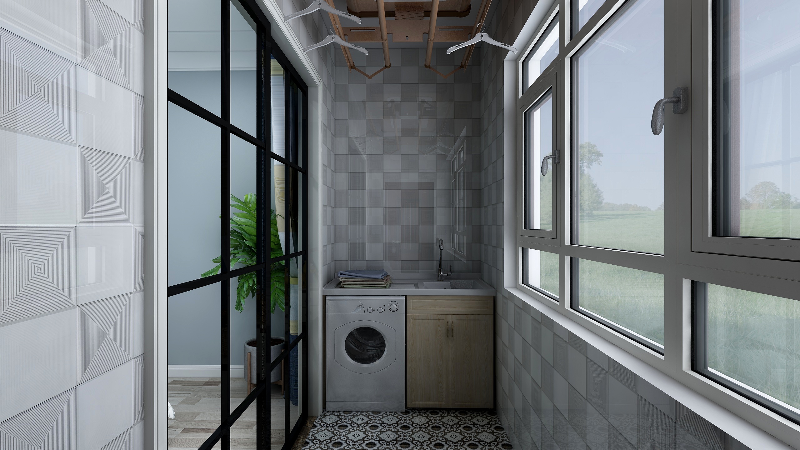 名门整装-139方北欧三居装修效果图