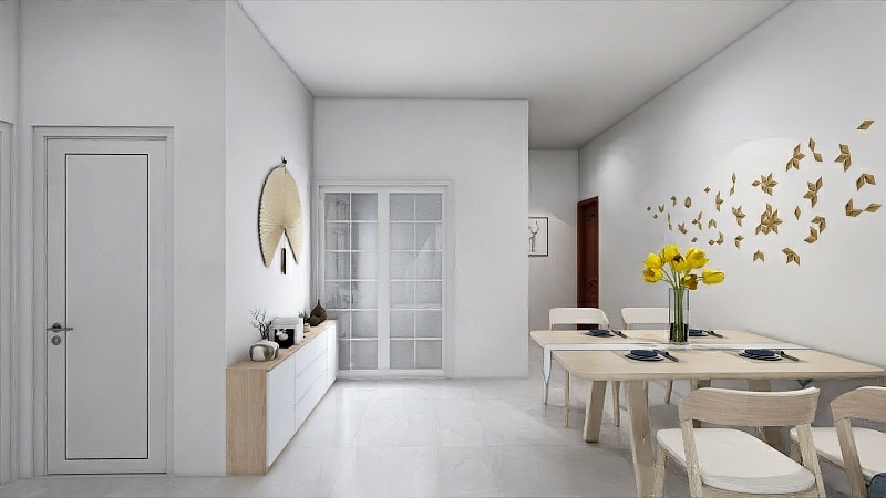 炫彩小陈-三房设计-装修设计方案