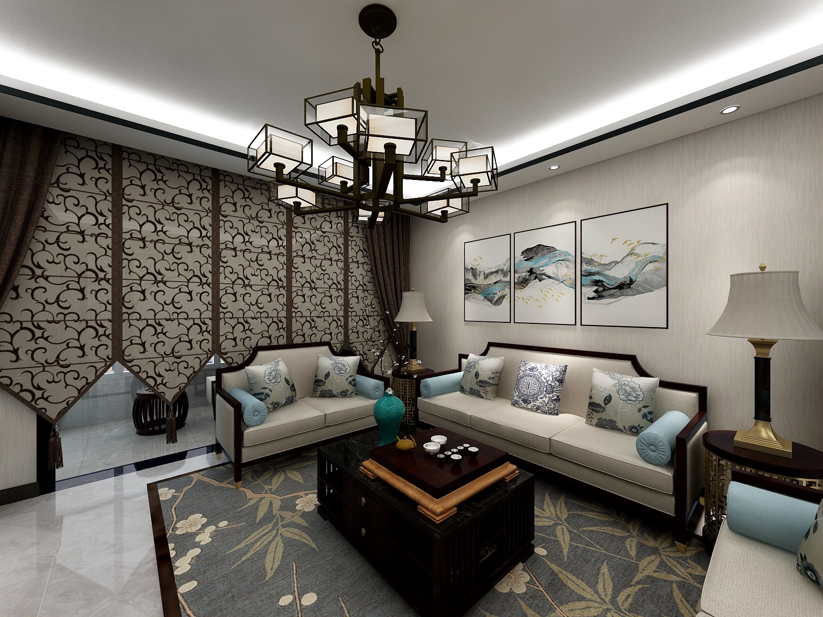 悲喜交加的斌斌-36.蒲城-清源小区130-140-装修设计方案