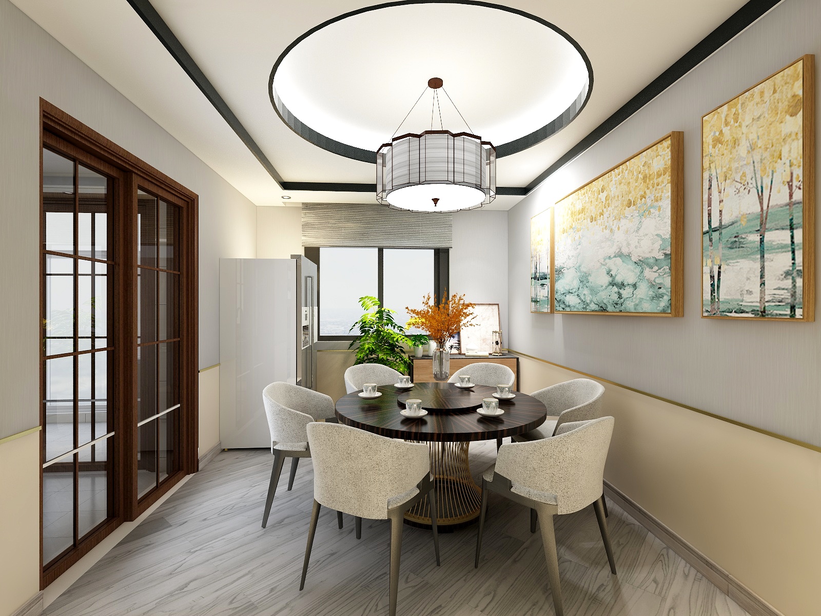 就这样你管我-新中式-装修设计方案