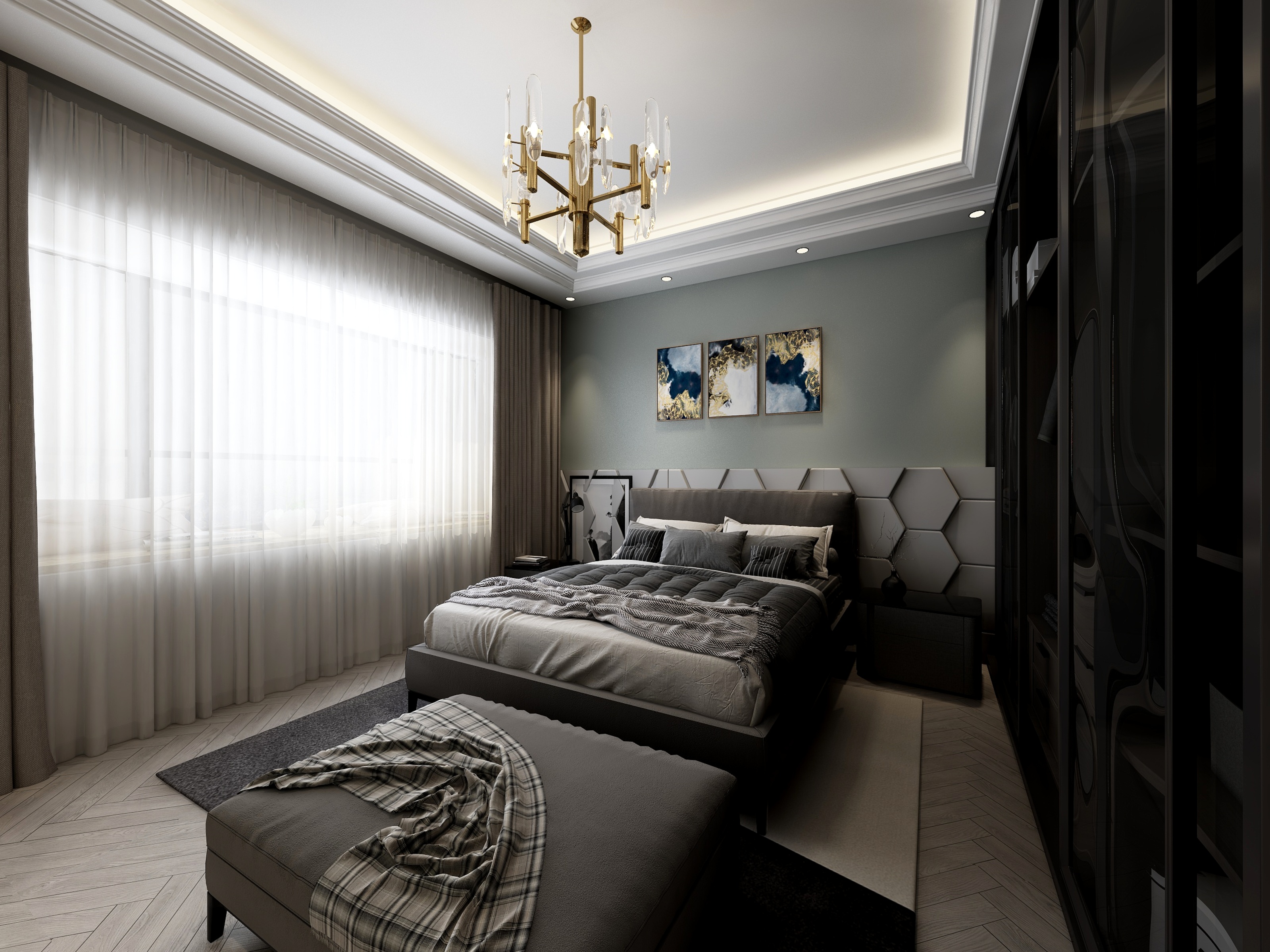 谢谢谢许茹-白云山名苑-装修设计方案