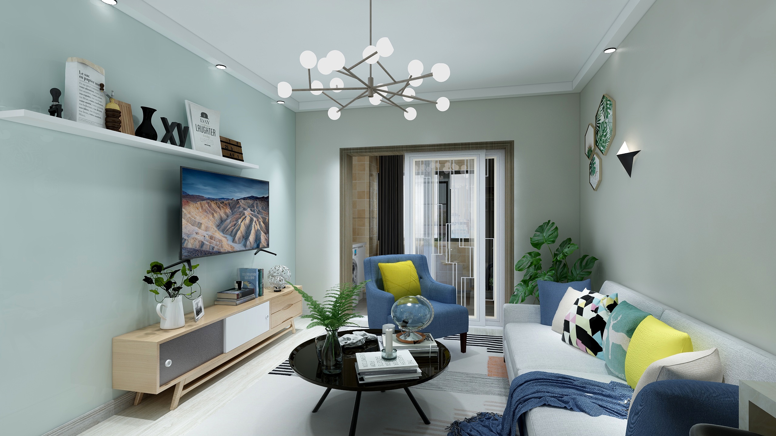 洛栀zyr-颐养公社7栋二单元206-装修设计方案