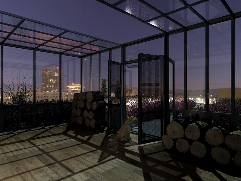 薛風-薰衣草阳光房-装修设计方案