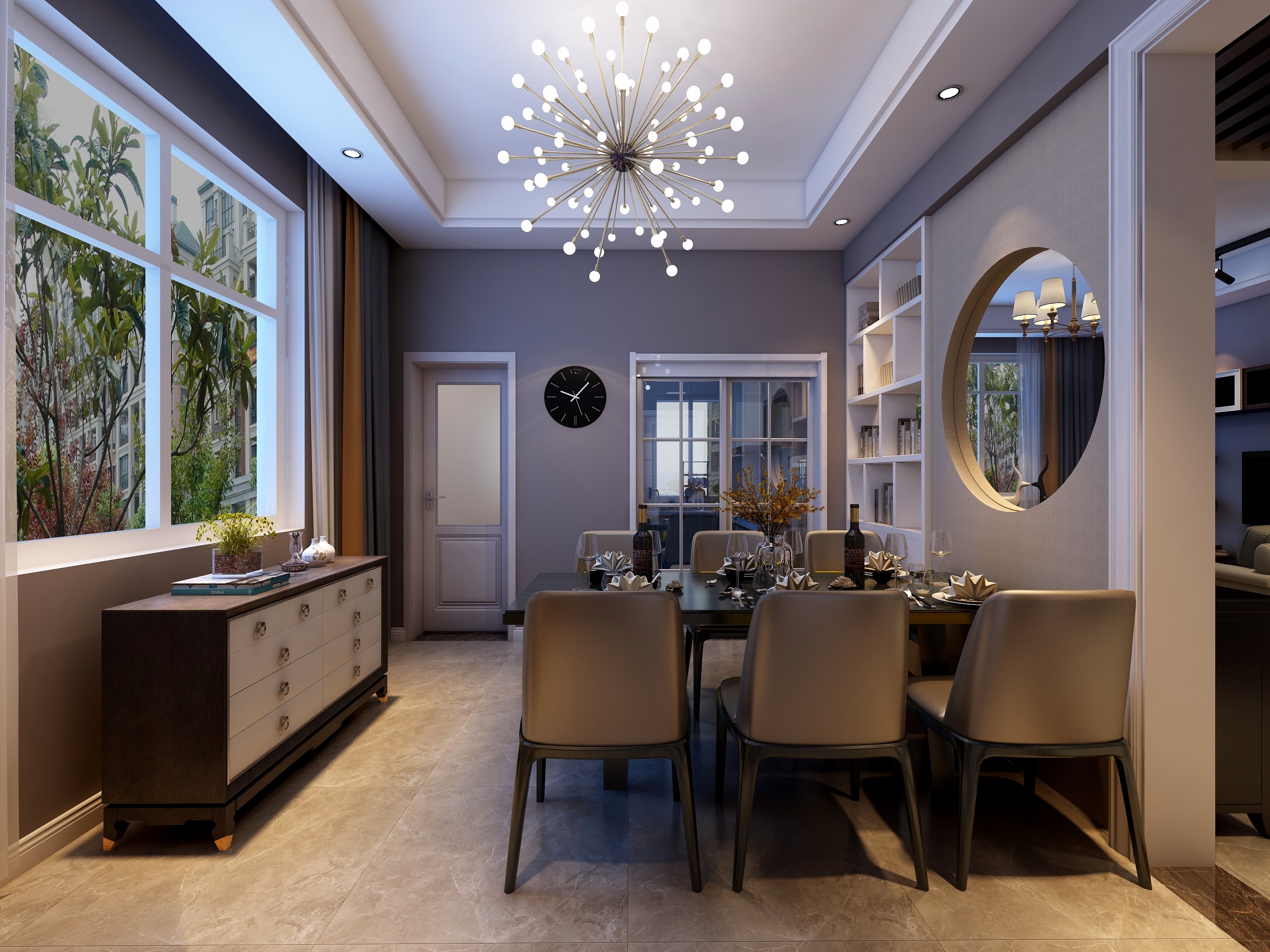 bobm-刘怀郭巷私房-装修设计方案