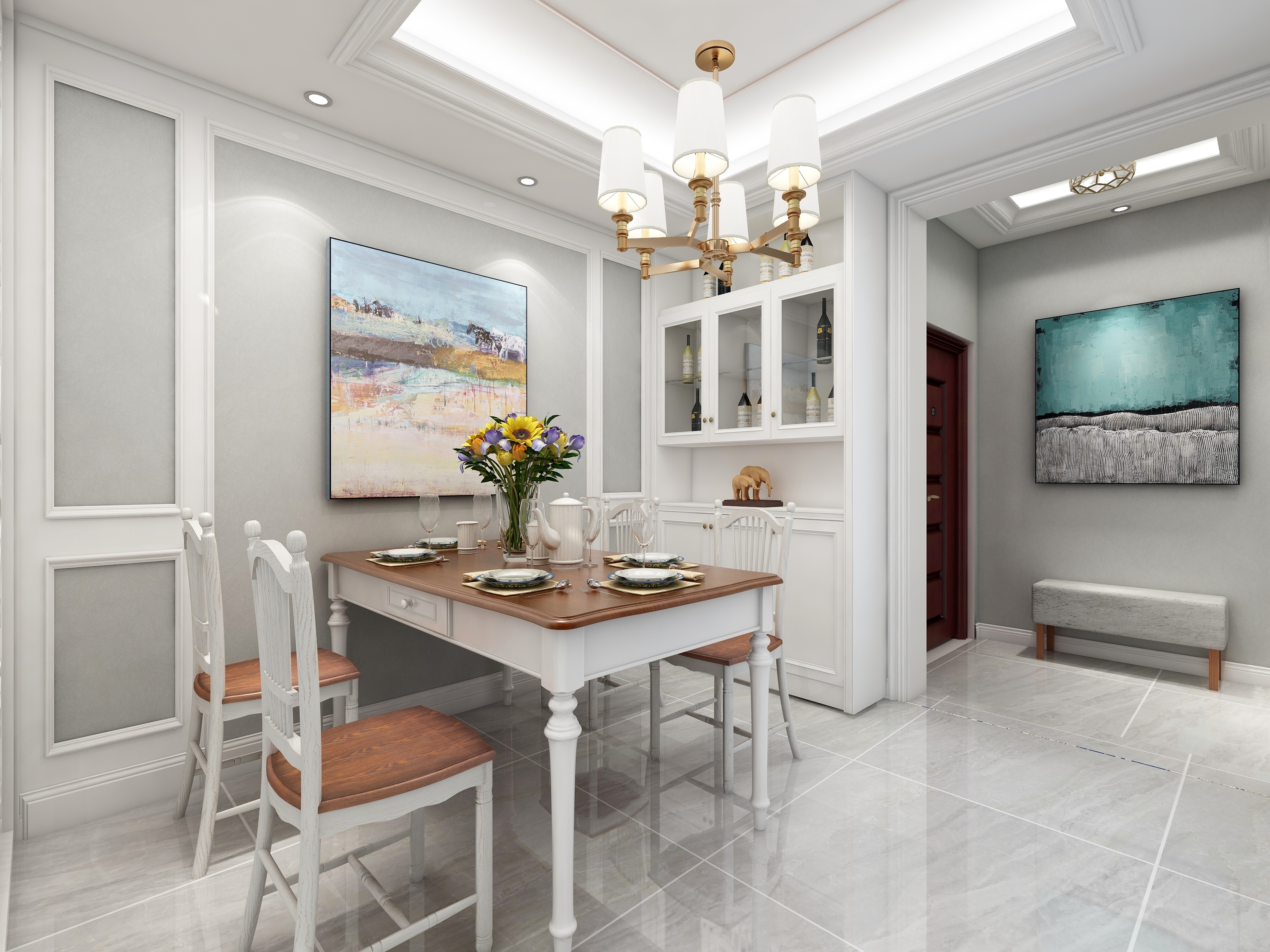 王艳-状元府4-403设计师王艳-装修设计方案