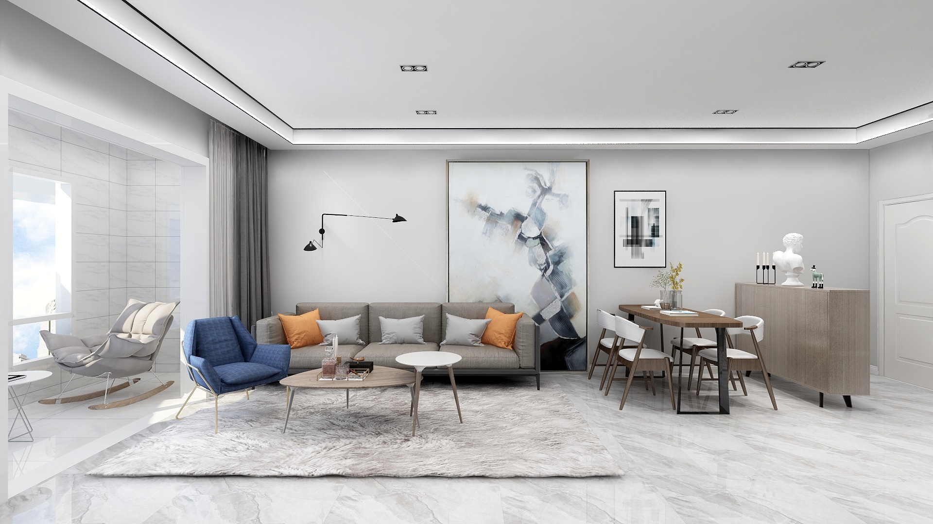 漫-现代简约-漫-装修设计方案