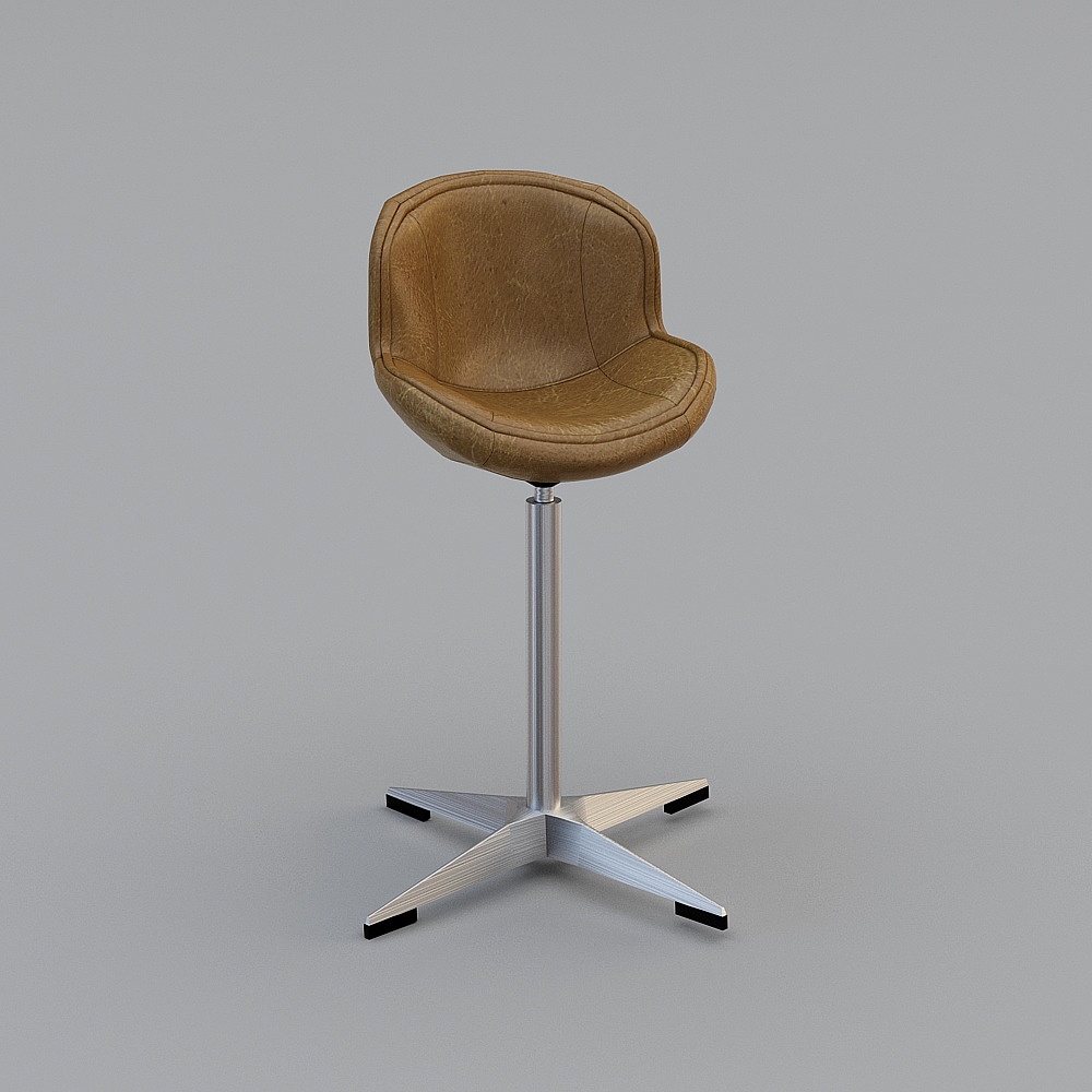 阿图比-AC033-吧椅3D模型