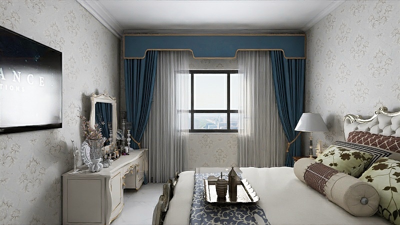 不二JYnU-川亿12号楼卧室-装修设计方案