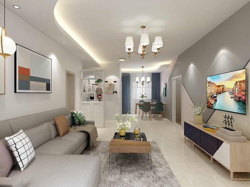 保定临时-剑桥郡18-2-302-装修设计方案