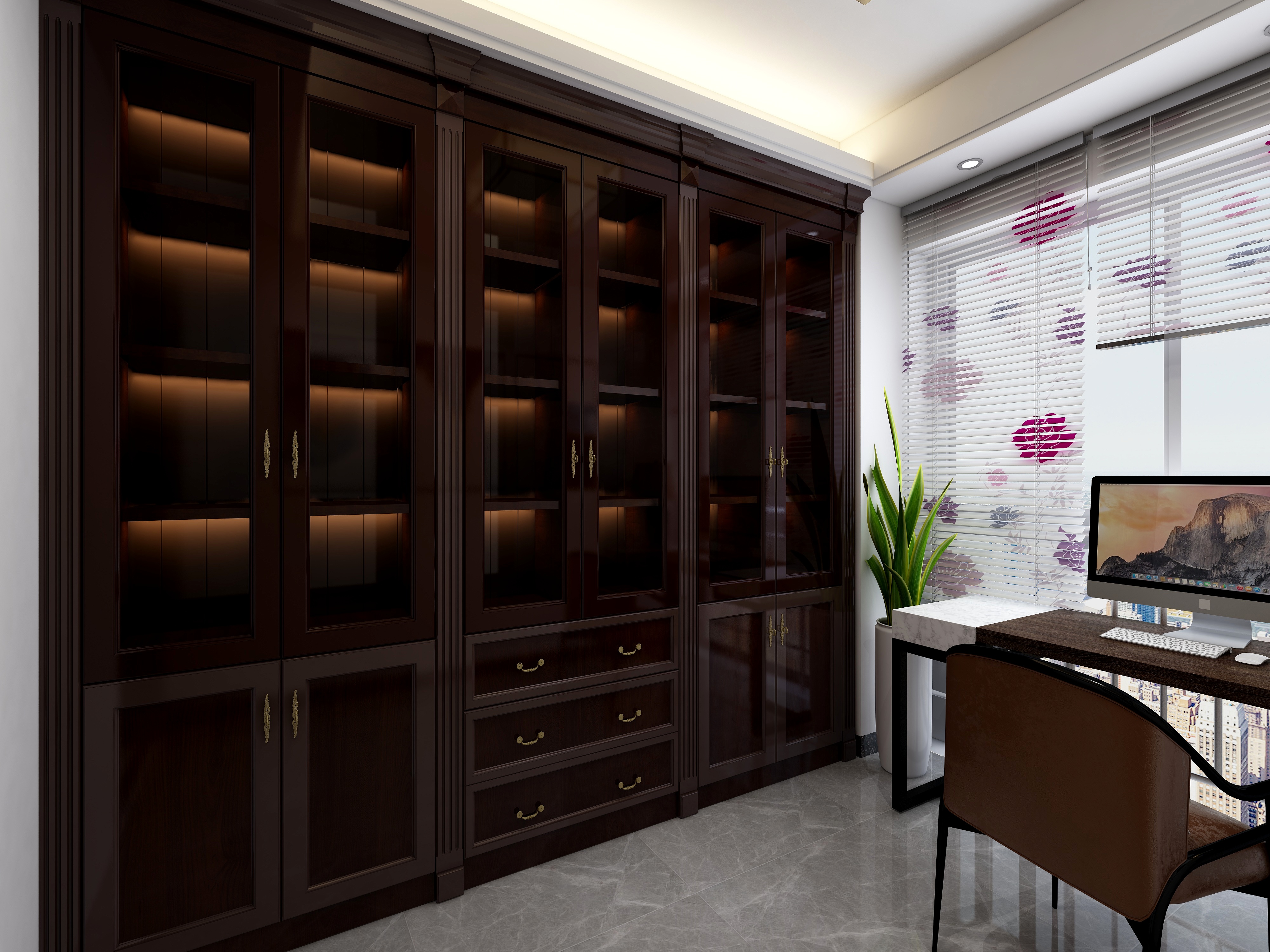 张福梅-新中式||天鸿城装修效果图