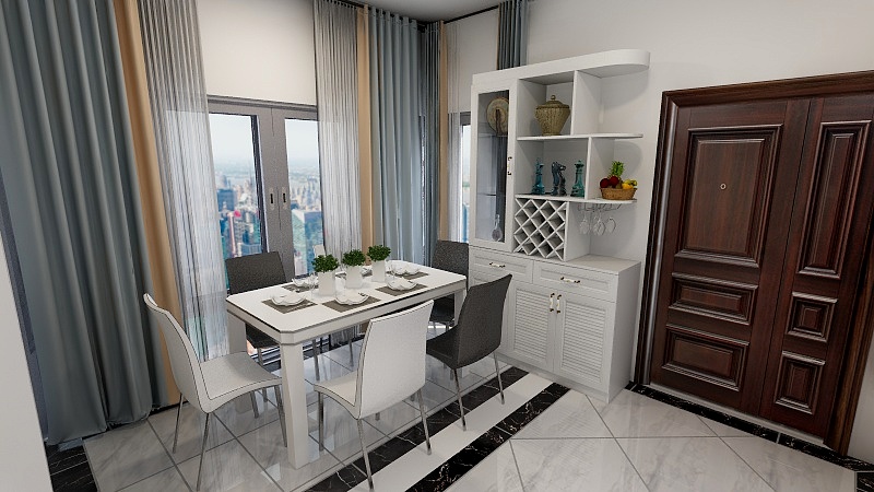 孤独声音-披萨店-装修设计方案