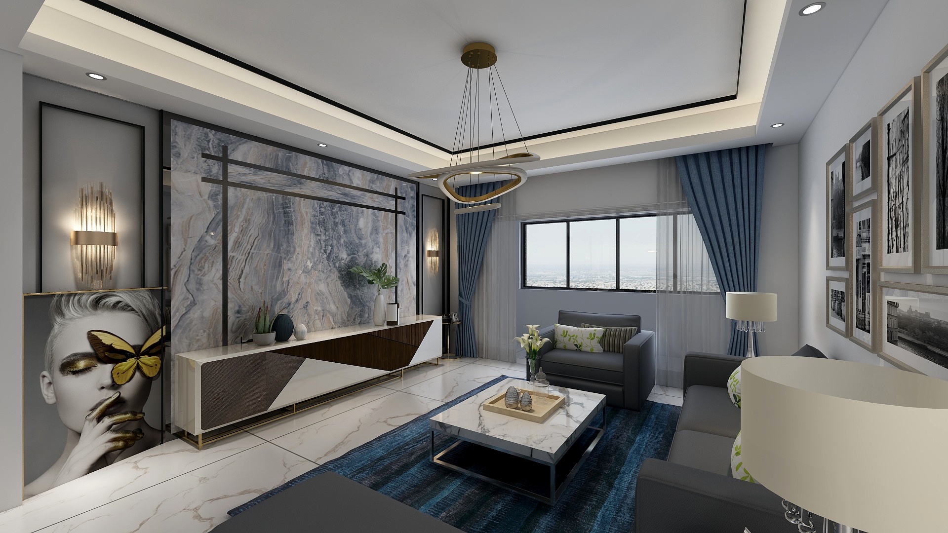 134****6629-江岭博郡--6-1301(1)-装修设计方案