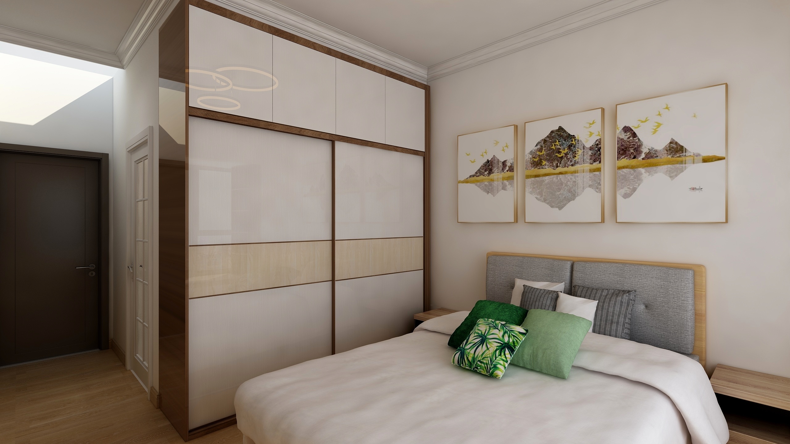 企点视觉效果图-碧桂园・中央公馆117.00㎡Y297户型3室3厅2卫1厨-副本-装修设计方案