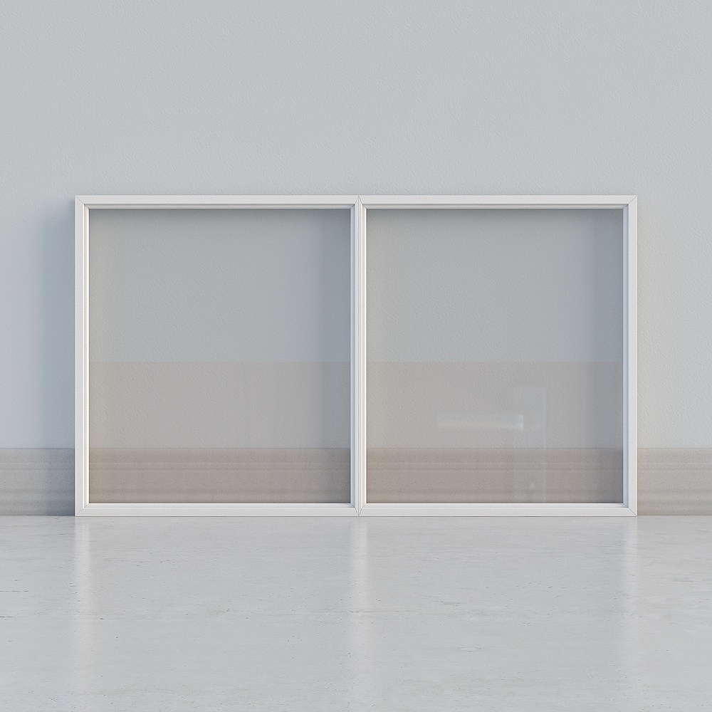 厨房白色2625固定窗