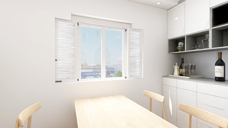 登_等登等登-北欧客餐厅装修效果图