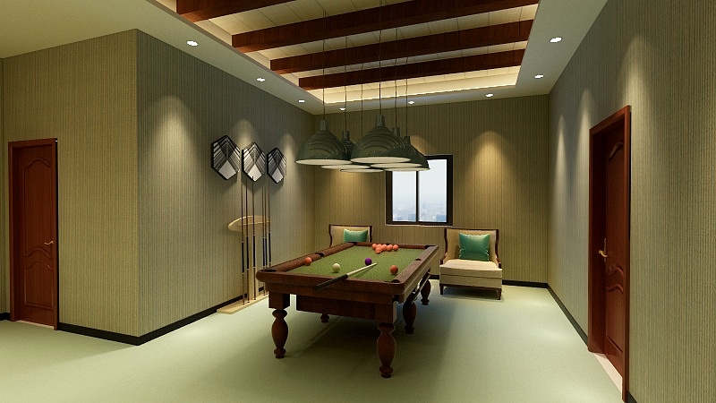 条子FsVV-台球室-装修设计方案