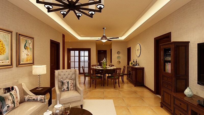 C设计师陈工-双龙何总雅居-装修设计方案