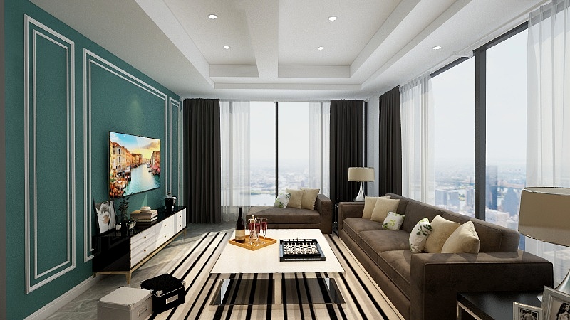 子言吾-兴想花园20190221.dwg-装修设计方案