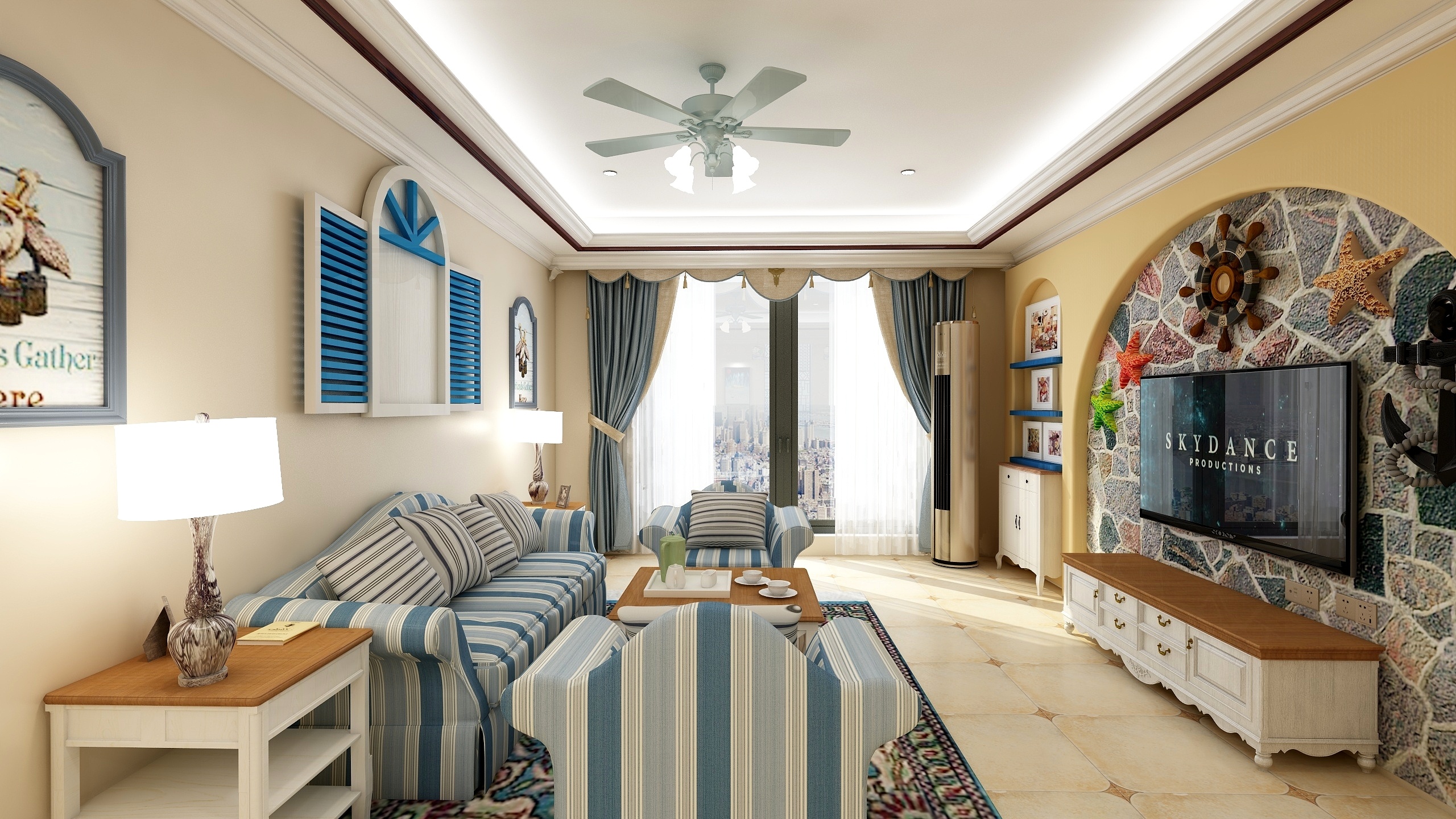 天沐DXB-兰州_兰州大名城张先生2019-3-装修设计方案