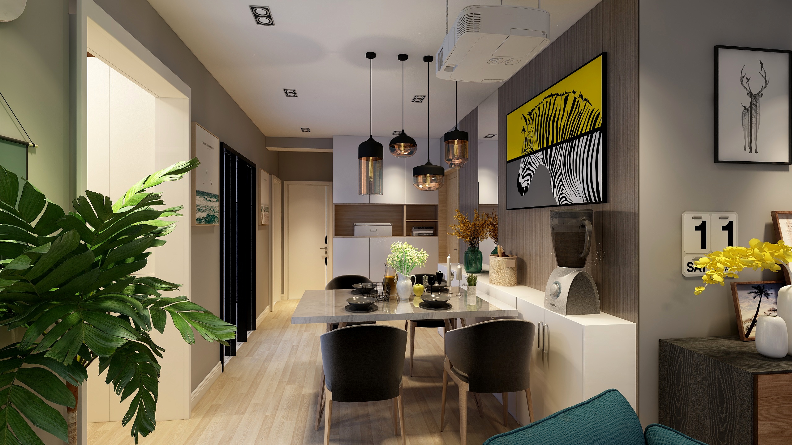 Angie郭琼杰-北欧远洋一方-装修设计方案