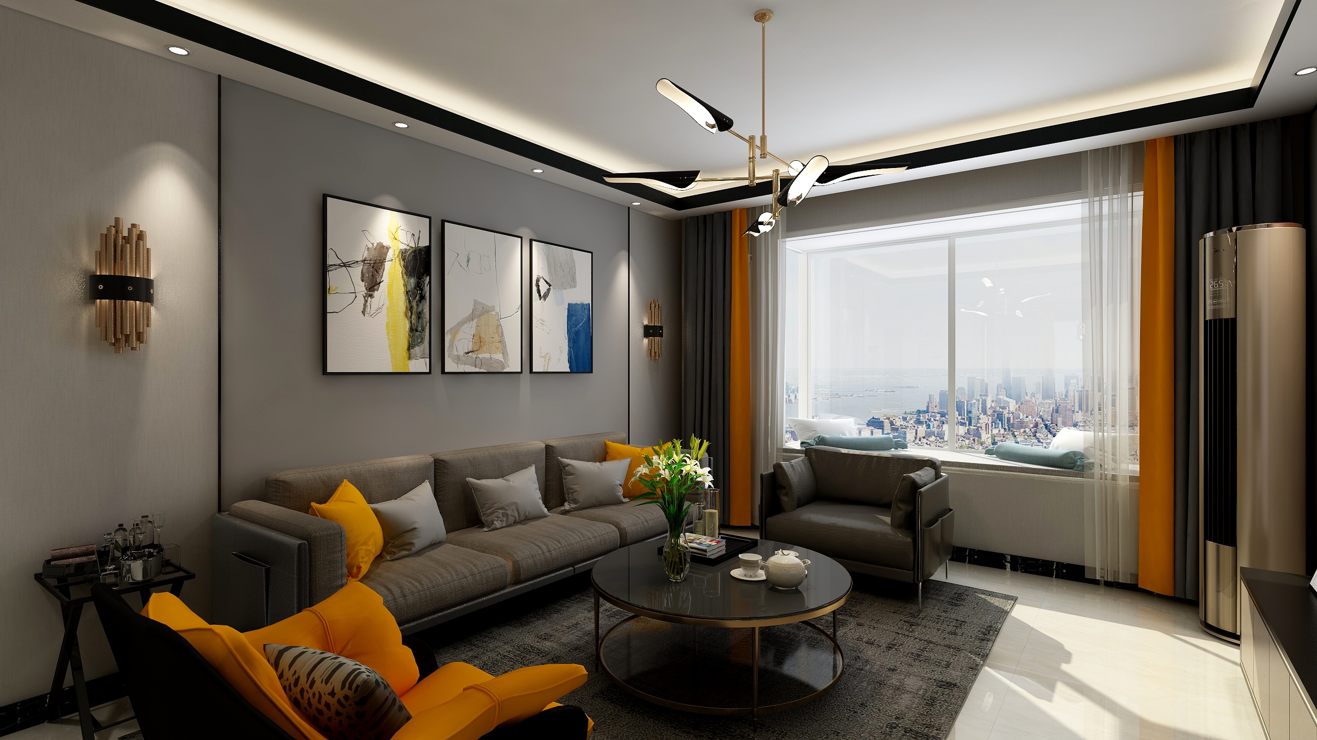 ART义冲-开元名郡137现代-装修设计方案