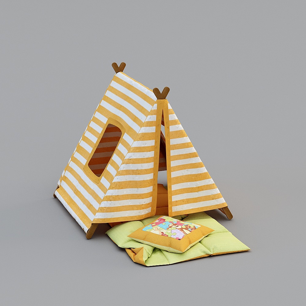 儿童帐篷-3 (1)3D模型