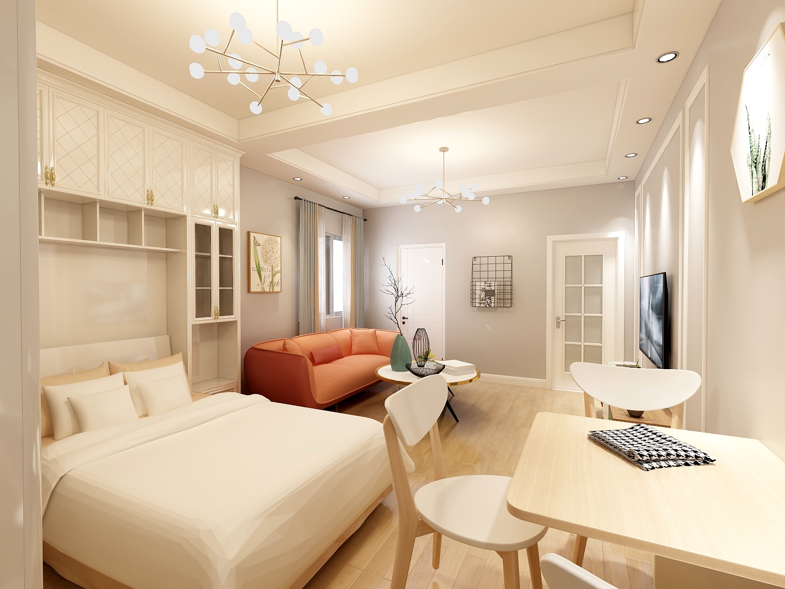 非凡装饰uWyg-石家庄一居室-装修设计方案