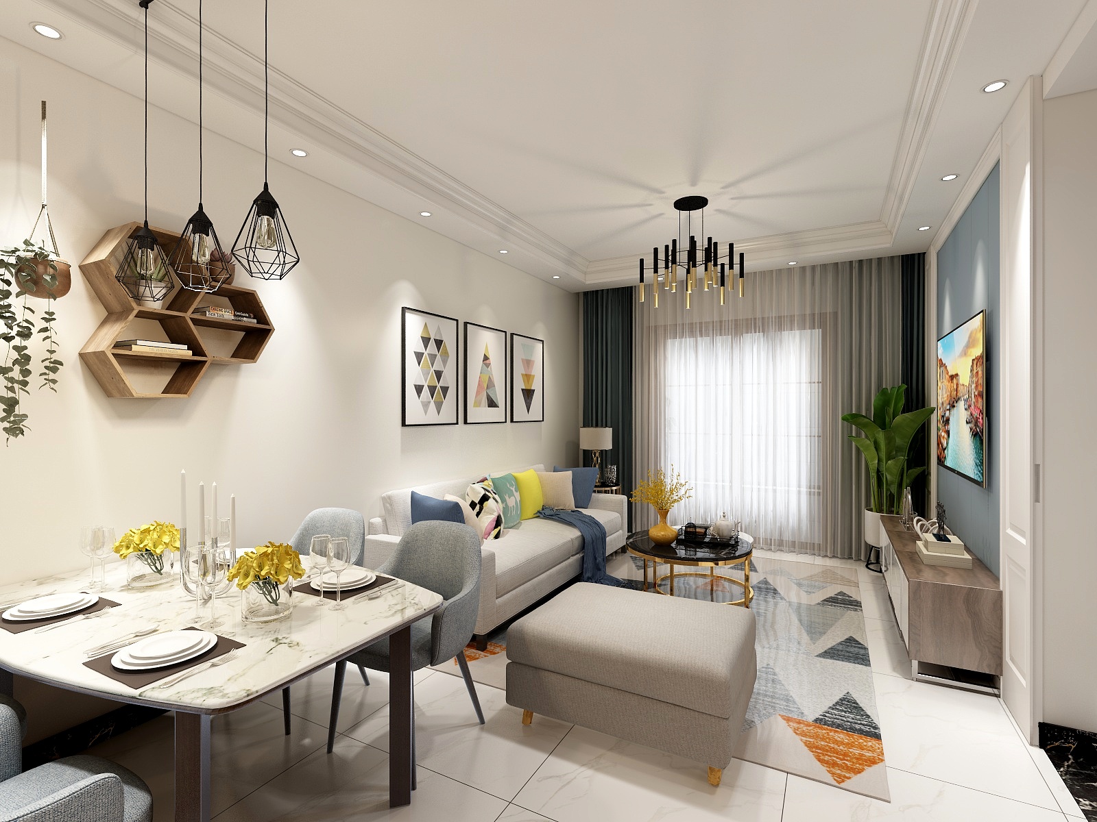 嘟嘟lwy-圣桦城-装修设计方案