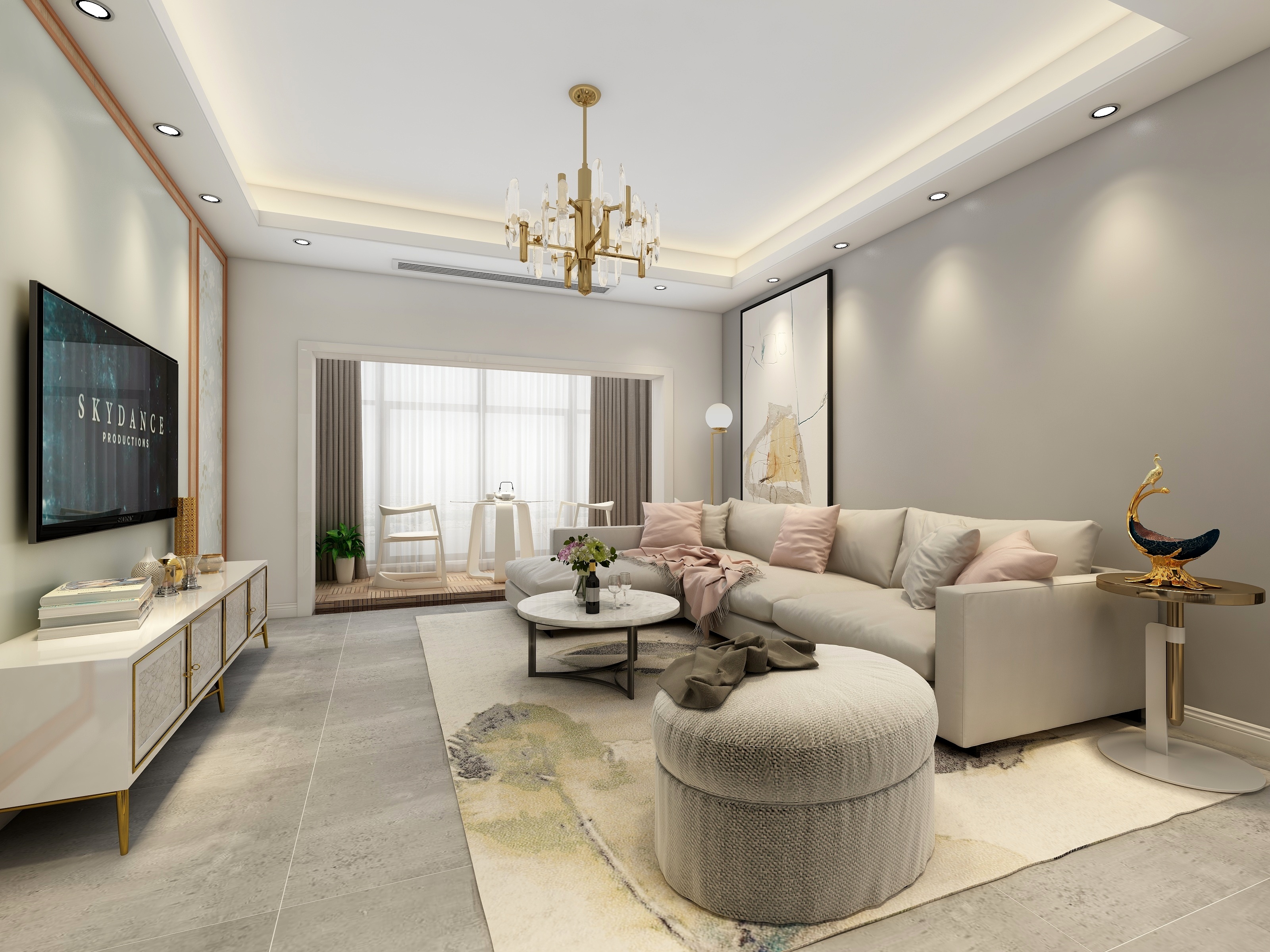 LouisK-广东叁拾设计—《岳阳陈姐雅居》-装修设计方案