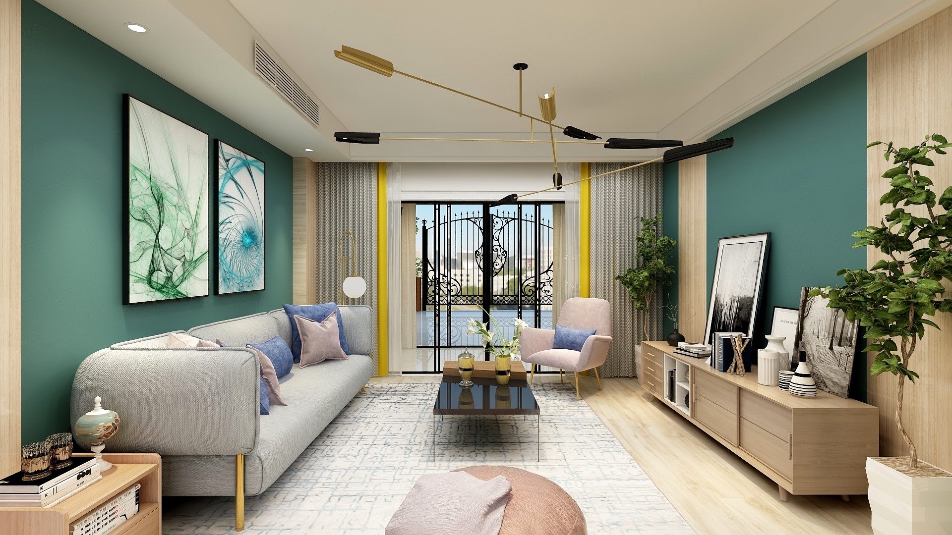 室内设计师555-北欧风-悠然自得装修效果图