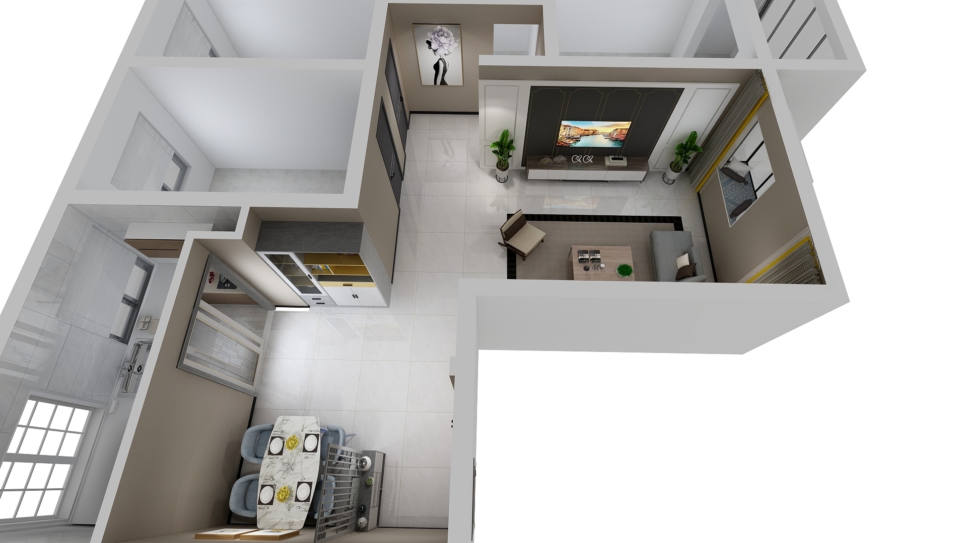 A000痞子秦-三门峡-政法花园-装修设计方案