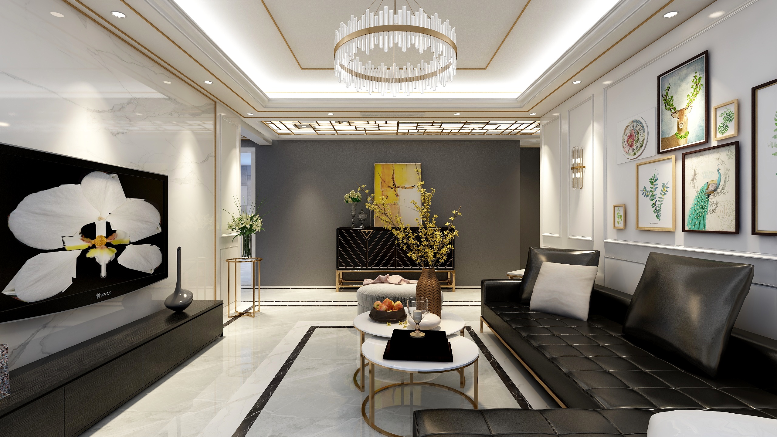 孙瑞阴-太原-兰先生-装修设计方案