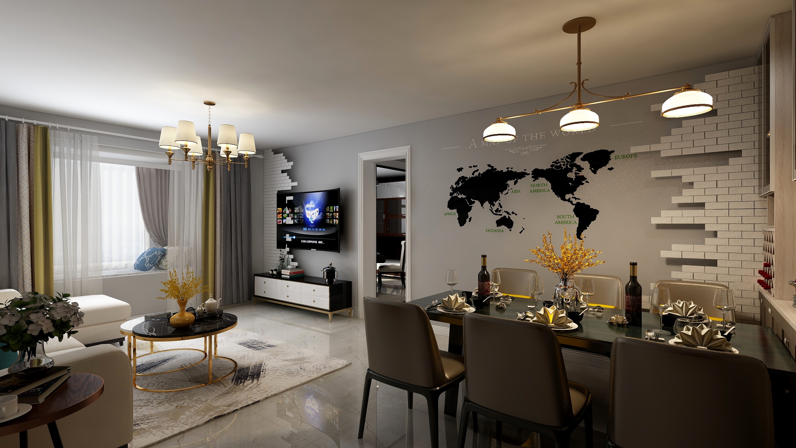 全案设计师Amy-国典华园西区6号楼-1-203(-装修设计方案