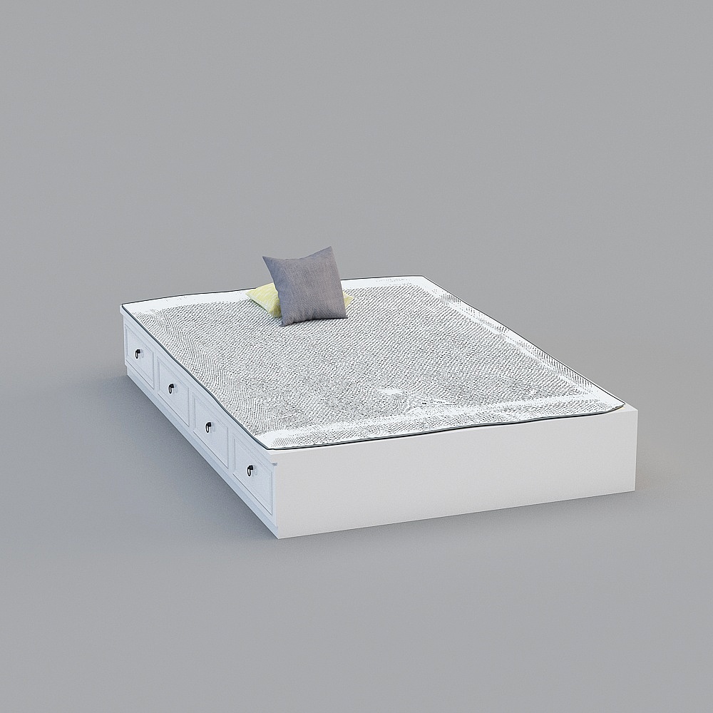 榻榻米床垫-213D模型