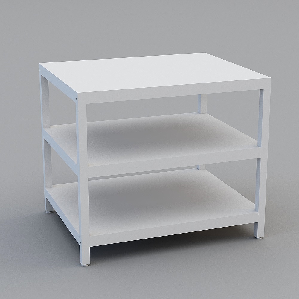三层台3D模型