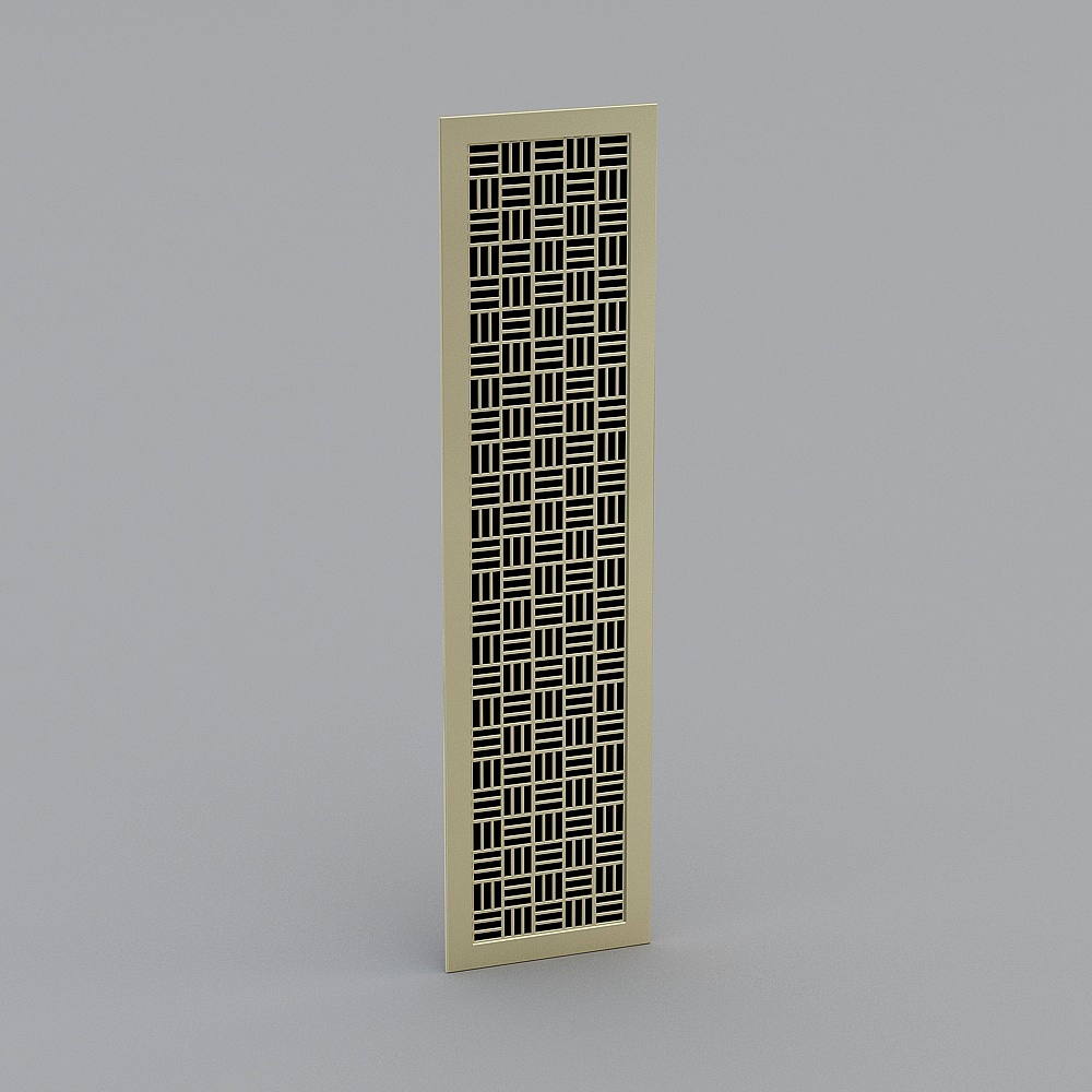 空调出风口3D模型