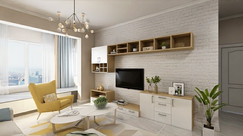 川青设计工作室-宝丰绿洲88-装修设计方案