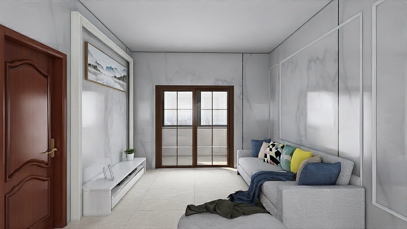 淡忘遇见-旭辉香格里一期3#9#高层标准层B1户型-副本-装修设计方案