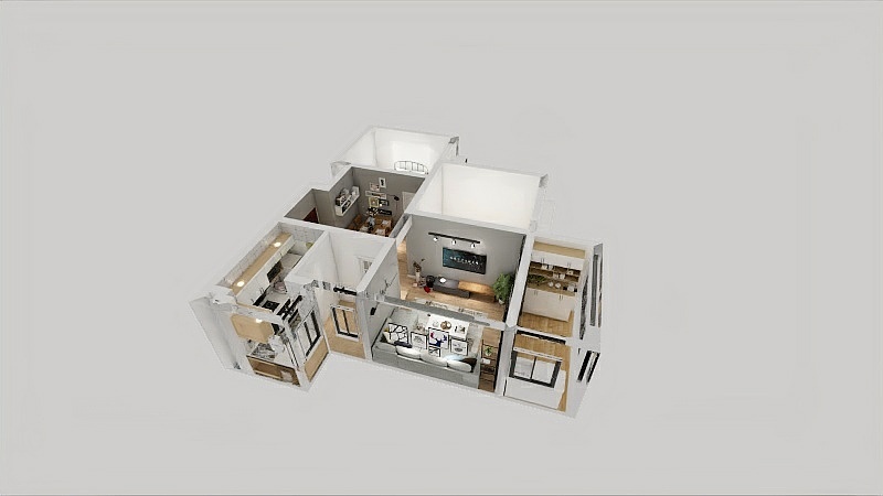 sutang蘇棠設計-花语城-现代风-装修设计方案