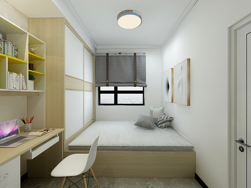 有位设计师-119方现代三居一层多功能室装修效果图第5张