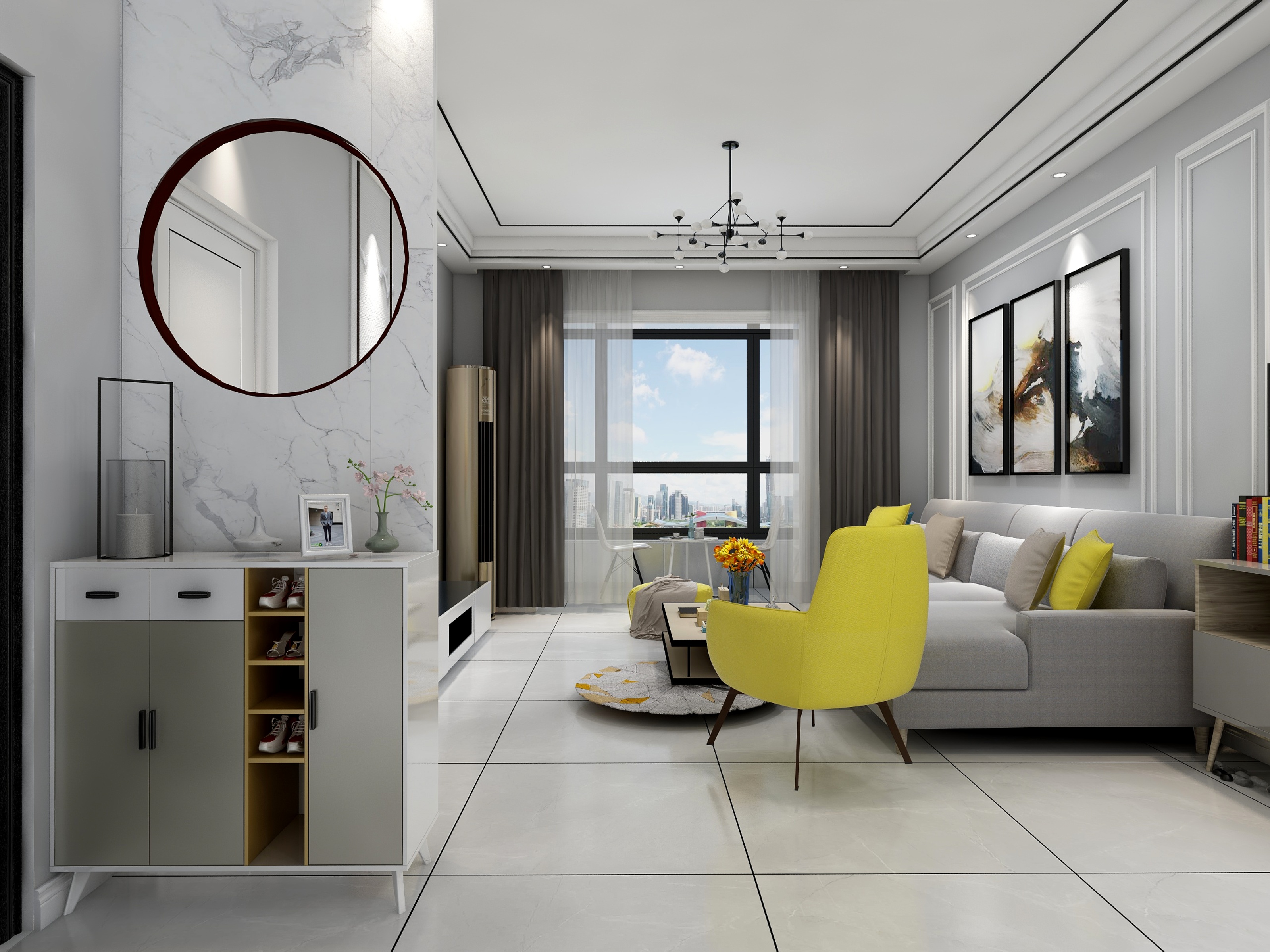 ONCE壹尺I壹度-晋秀豪庭9号楼西户-装修设计方案