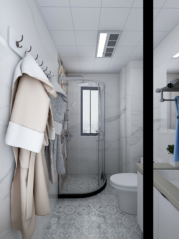 有位设计师-119方现代三居一层客卫装修效果图第5张