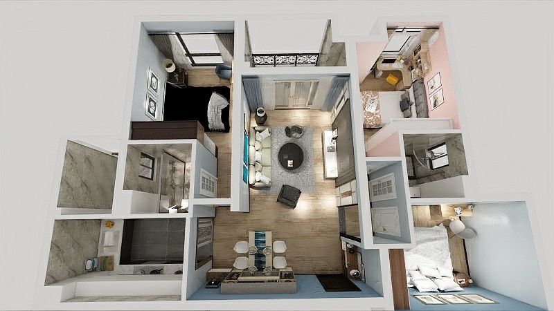 Way丶-天鹅湾（海伦湾）-陆生-装修设计方案